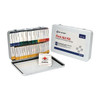 First Aid Kit and Housing, Metal 218 Components, 50 People Served