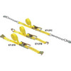 Lift-All Cargo Strap, Ratchet, U-Hook, 27 ft. x 2 in., 3300 lbs 26422