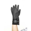 6780R Chemical Resistant Gloves, Neoprene, 12 in L, 26 mil, Black, 10, 1 PR