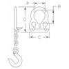 Lift-All Chain Sling,G100,Alloy Stl,6 ft L 30003G10