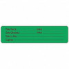 Roll Products Label, Green, Paper, PK1000 140525