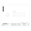 Eaton Bussmann Glass Fuse, 1A, 10kA at 125V AC, 35A at 250V AC, 5 PK AGC-1-R