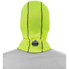 Ergodyne Balaclava,Universal,Lime 6821HV
