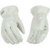 Kinco Men's XL White Goatskin Leather Driver Glove 92-XL