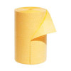 Sorbent Roll, 32 gal, 24 in x 150 ft, Universal, Yellow, Polypropylene