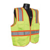 Condor High Visibility Vest,Yellow/Green,L 53YM66