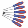 Westward Screwdriver Set,6 pcs,Multicomponent 401L78