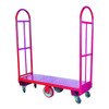 Dayton Platform Truck, Red, Steel, 2,000 lb 4VMC7