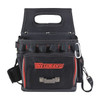 Tool Bag,General Purpose,17 Pockets, Black, Polyester, 17 Pockets