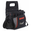 Tool Bag,General Purpose,17 Pockets, Black, Polyester, 17 Pockets  53JW35
