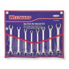 Westward Flare Nut Wrench Set,8 Pieces,6 Pts 4YR29