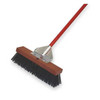 Tough Guy 16 in Sweep Face Push Broom, Stiff, Synthetic, Black 3PCA7