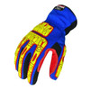 Condor Impact Gloves,Size 3XL,Blue,PR 53GN15