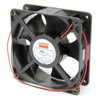 Dayton Axial Fan, Square, 12V DC, - Phase, PBT Plastic, 4 11/16 in W. 6KD70