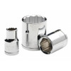 WESTWARD 1-2 in Drive, 11-16" SAE Socket, 6 Points,  Steel, Chrome, 11-16 in  5MV44