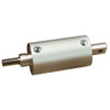 Air Cylinder, 2 in Bore, 7 in Stroke, Round Body Double Acting, Aluminum .