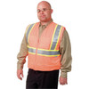 Condor 3XL Class 2 High Visibility Vest, Orange 1YAL7