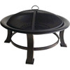 30 In. Round Wood Burning Fire Pit FT-51214