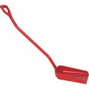 Remco Ergonomic Square Point Shovel, Polypropylene Blade, 51.2 in L, Red 56014