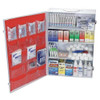 First Aid Kit and Housing, Metal Cabinet, 1,172 Components, 150 People Served  54574