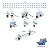 Triton Products LBS36T-WHT