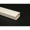 Cover Plate Raceway, PN10 Series, 1 Channel, 1-11/16 in W, 13/16 in H, 8 ft L, Ivory