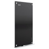 Quartet 48" H x 72" W Magnetic Glass Dry Erase Board, Gloss, Black G7248B-A