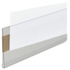 C-Line Products Label Holder,Self Adhesive,1"L,PK50 87627