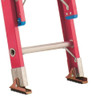 Westward 28 ft Fiberglass Extension Ladder, 300 lb Load Capacity 44YY49