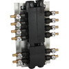 SharkBite 12 Port Barb PEX Manifold with Brass Ball Shutoff Valves RM22712
