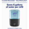 PURELL ES6 1200mL Automatic Hand Soap Dispenser, Graphite 6434-01 603539