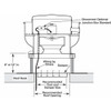 Dayton Upblast Less Drive Package, 14-3-4 In, Base Length: 22" 16D524