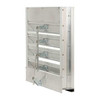Dayton Combo Louver Damper,Adj,23-1/2 H,Alum 5NKH7