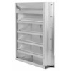 Dayton Combo Louver Damper,Adj,23-1-2 H,Alum 5NKH7