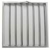 Dayton 36 in 38"H-W Alu Universal Backdraft Dampr, 36 in x 36 in, Aluminum 4C228