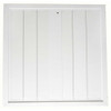 36 in 36"H-W Aluminum Ceiling Truss Damper, 35-3-4 in x 34 in, Aluminum  4HA12
