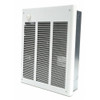 Recessed Electric Wall-Mount Heater, Recessed or Surface, 1500 W, 120V AC, White  2HAD7