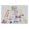 First Aid Kit and Housing, Metal 71 Components, 10 People Served