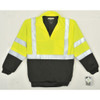 Utility Pro Hi-Viz Sweatshirt,Yellow-Blk,Polymide,L UPA542-L-BLKYLW