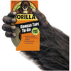 Gorilla Glue Duct Tape, Black, 10 yd L, 1 in W 6100109 Gorilla Glue Duct Tape, Black, 10 yd L, 1 in W 6100109