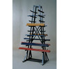 Jarke Horizontal Storage Rack,9 Arms,84Inx7ft CR-833