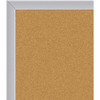 Ghent Cork Bulletin Board 60x48", Aluminum Frame AK45