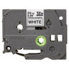 Brother Label-Ribbon Cartridge, White, Gloss, 1 in W TZES251G