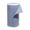 Pig Sorbent Roll, 41 gal, 30 in x 150 ft, Universal, Blue, Fibers BLU104