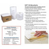 Brady Sorbent Pad, 17 gal, 15 in x 19 in, Oil, White, 100 PK SXT300