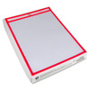 C-Line Products Shop Ticket Holder,Red,9 x 12",PK15 43914