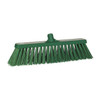 Vikan 2 1/2 in x 19 in Sweep Face Broom Head, Stiff, Synthetic, Green 29202