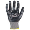 Knit Gloves, Cut Level A4 ,Dipped ,Nitrile ,Smooth ,L 1 PR