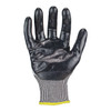 Knit Gloves, Cut Level A4 ,Dipped ,Nitrile ,Smooth ,L 1 PR