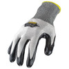 Ironclad Performance Wear Knit Gloves, Cut Level A4 ,Dipped ,Nitrile ,Smooth ,L 1 PR SKC4N-04-L